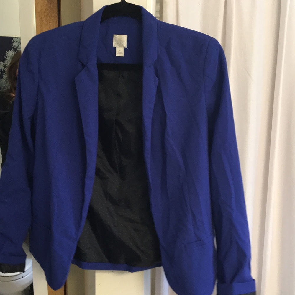 Royal Cobalt Blue blazer